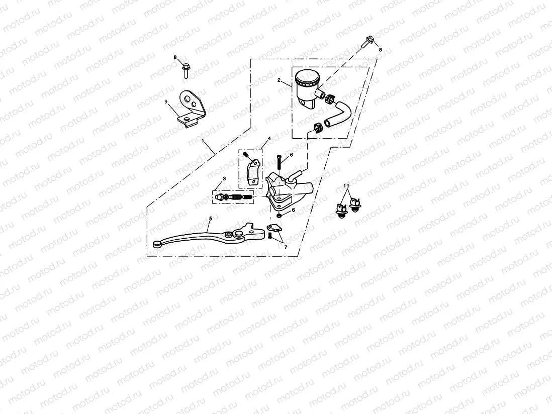 Front Brake Master Cylinder...