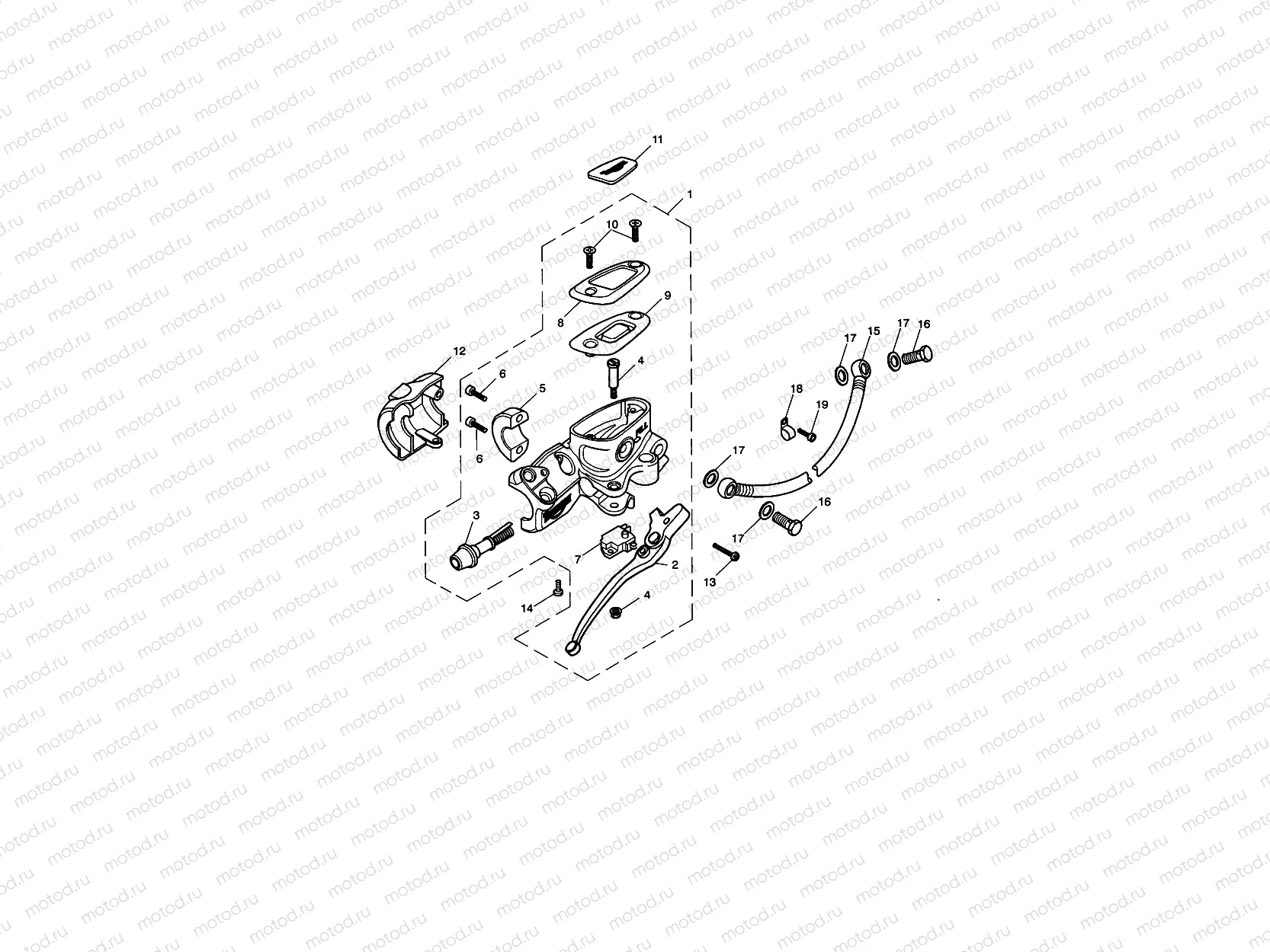 Front Brake Master Cylinder