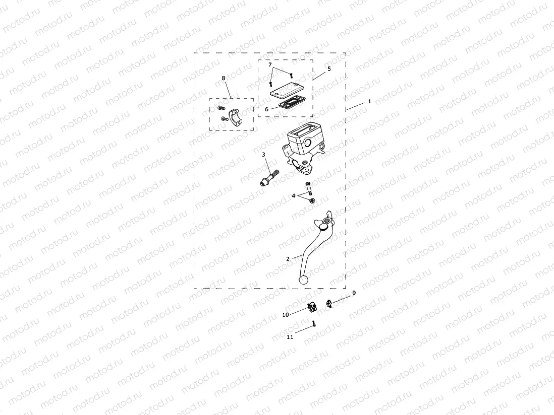 Front Brake Master Cylinder