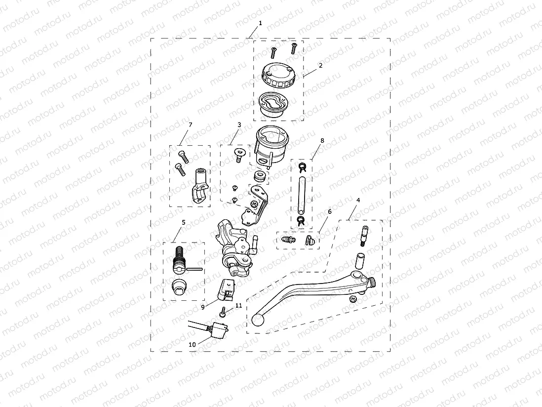 Front Brake Master Cylinder