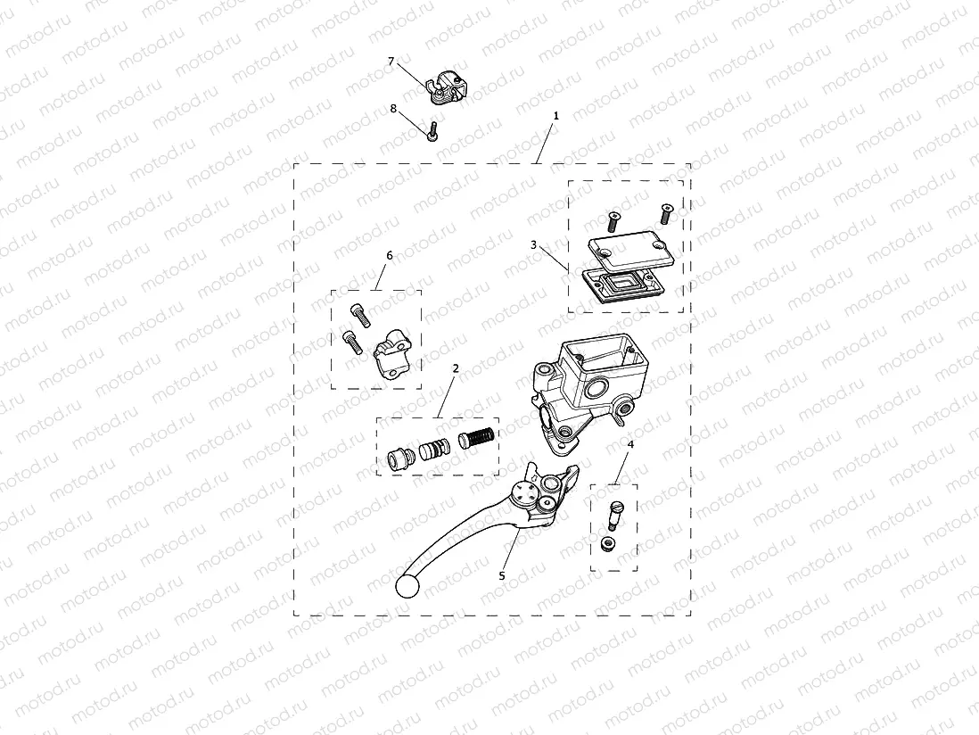 Front Brake Master Cylinder