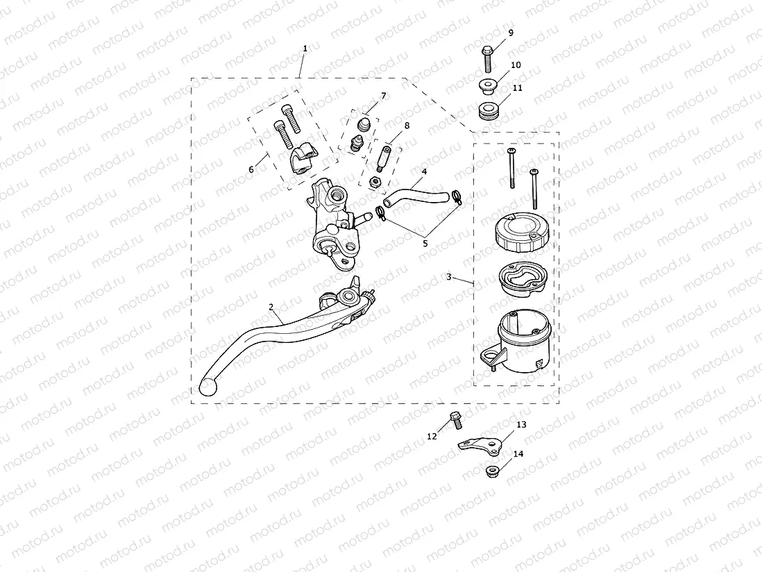 Front Brake Master Cylinder...