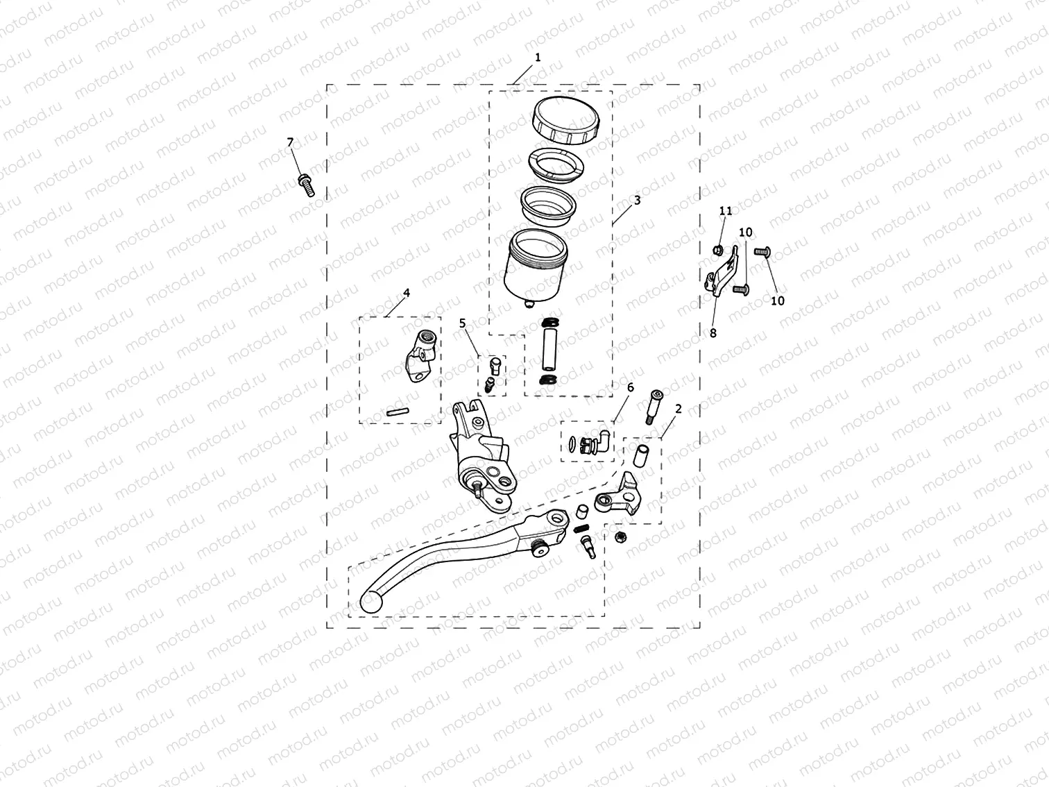 Front Brake Master Cylinder