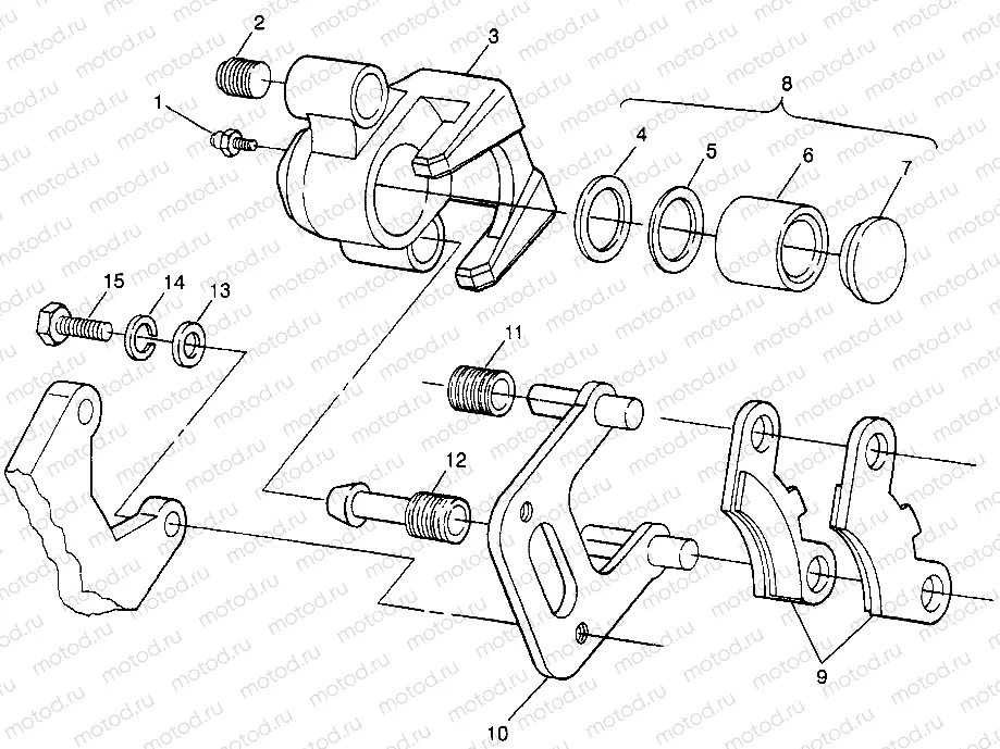 FRONT BRAKE - N98AE50D (4946394639b009) | FRONT BRAKE - N98AE50D (4946394639b009)