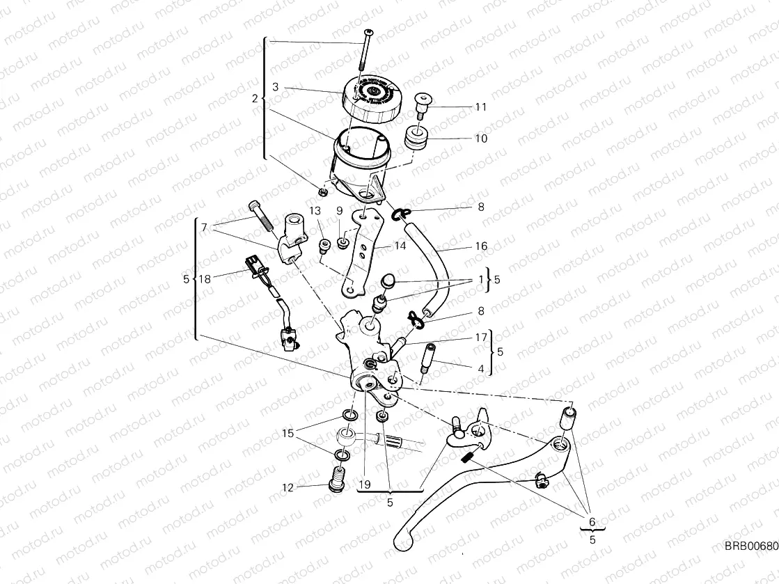 Front Brake Pump
