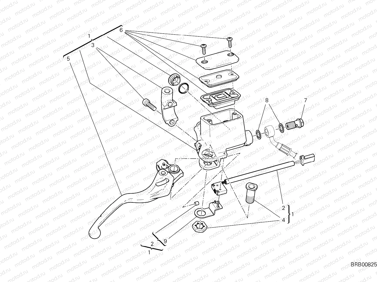FRONT BRAKE PUMP