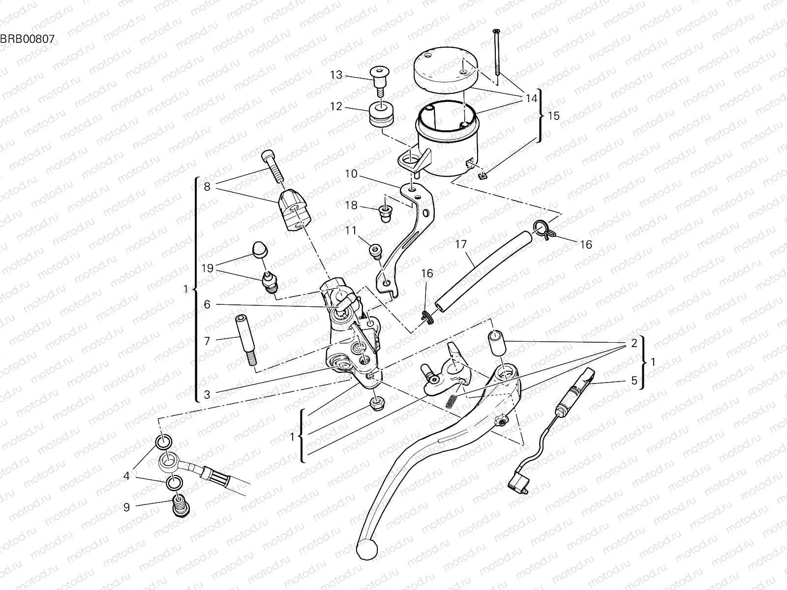 FRONT BRAKE PUMP