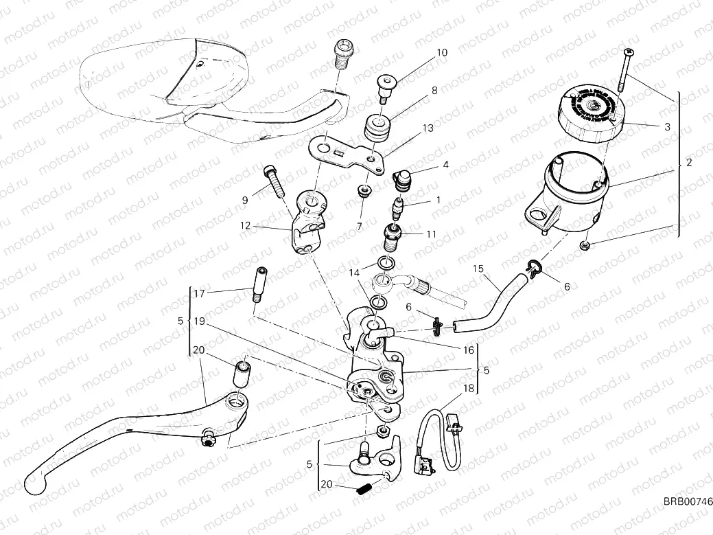 Front Brake Pump