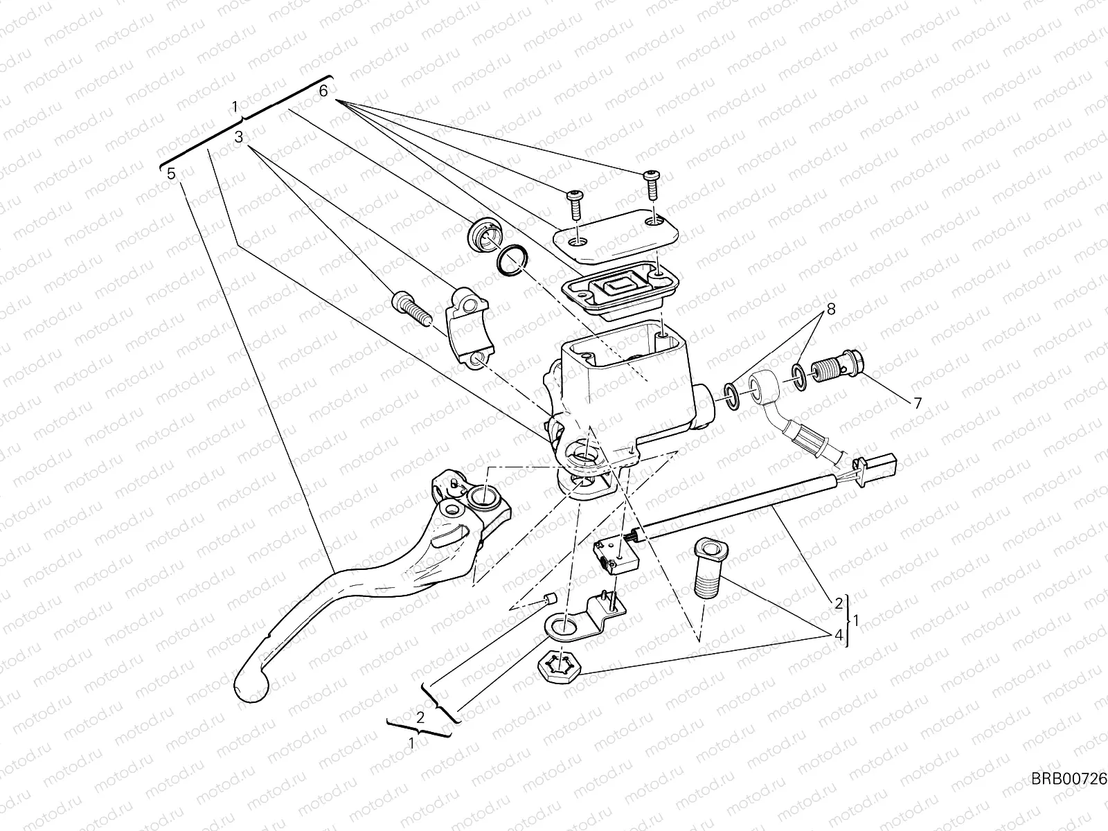 FRONT BRAKE PUMP