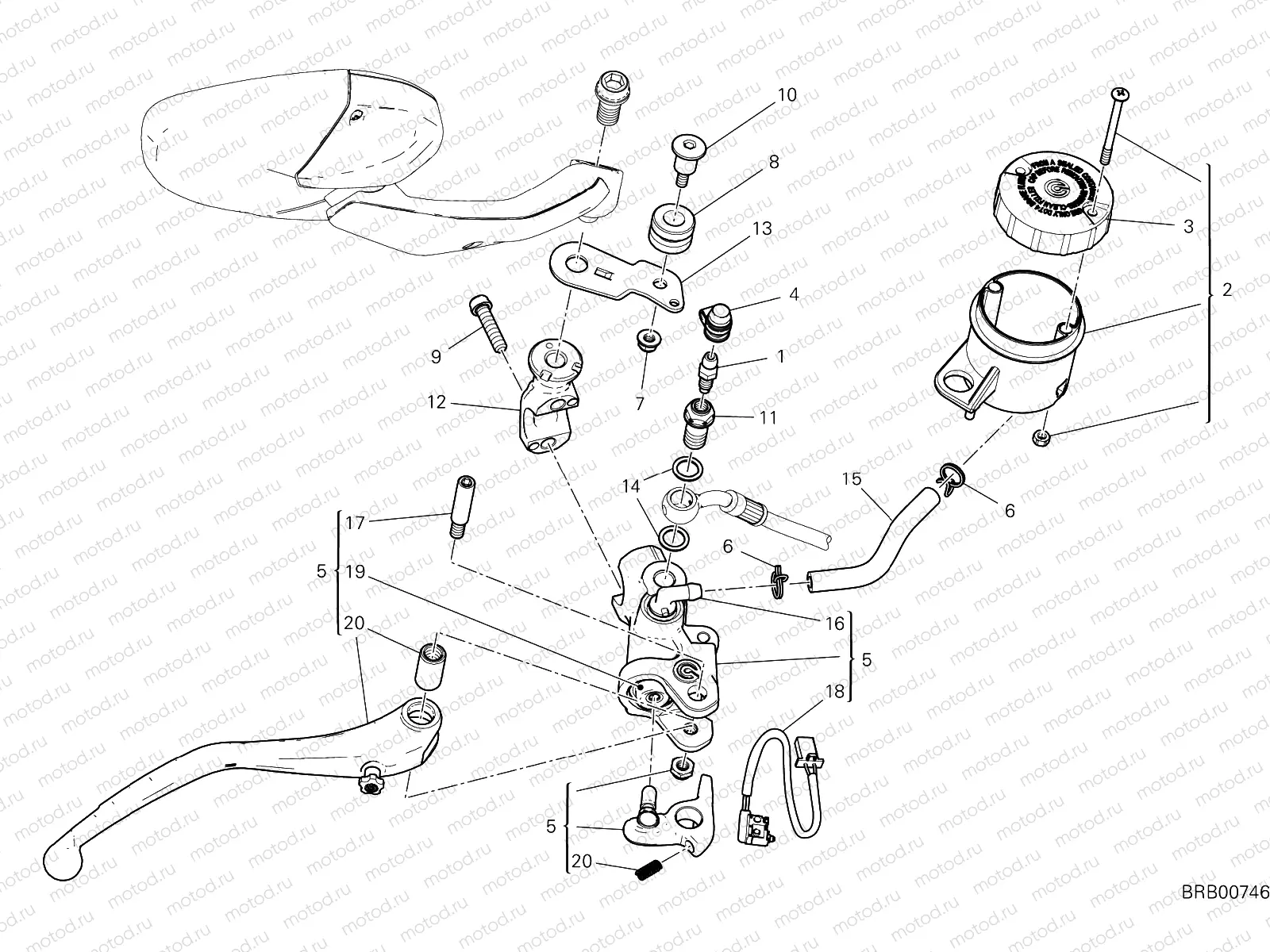 FRONT BRAKE PUMP