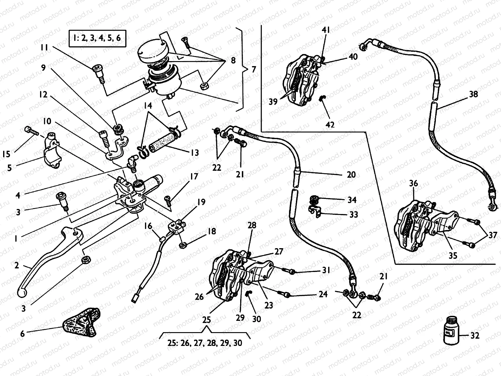 FRONT BRAKE (RADIAL)