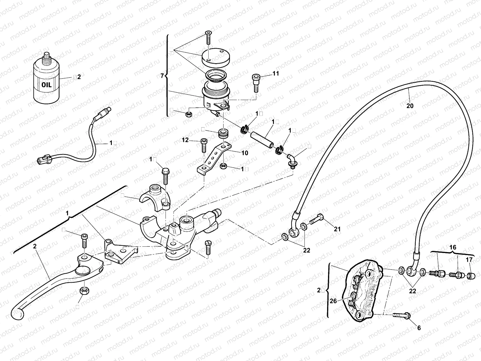 FRONT BRAKE (SM)