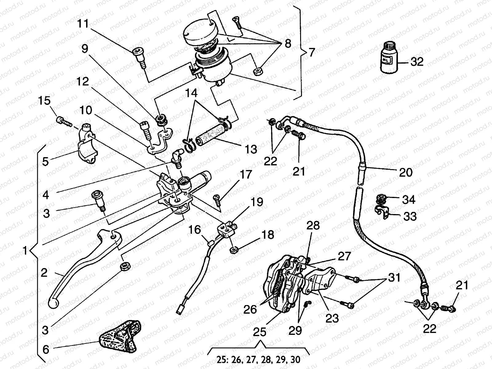 FRONT BRAKE (SMR)