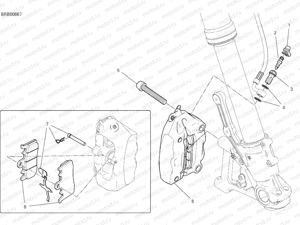 FRONT BRAKE SYSTEM