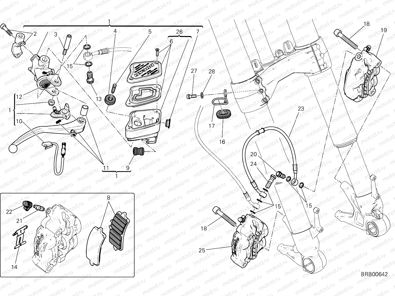 FRONT BRAKE SYSTEM