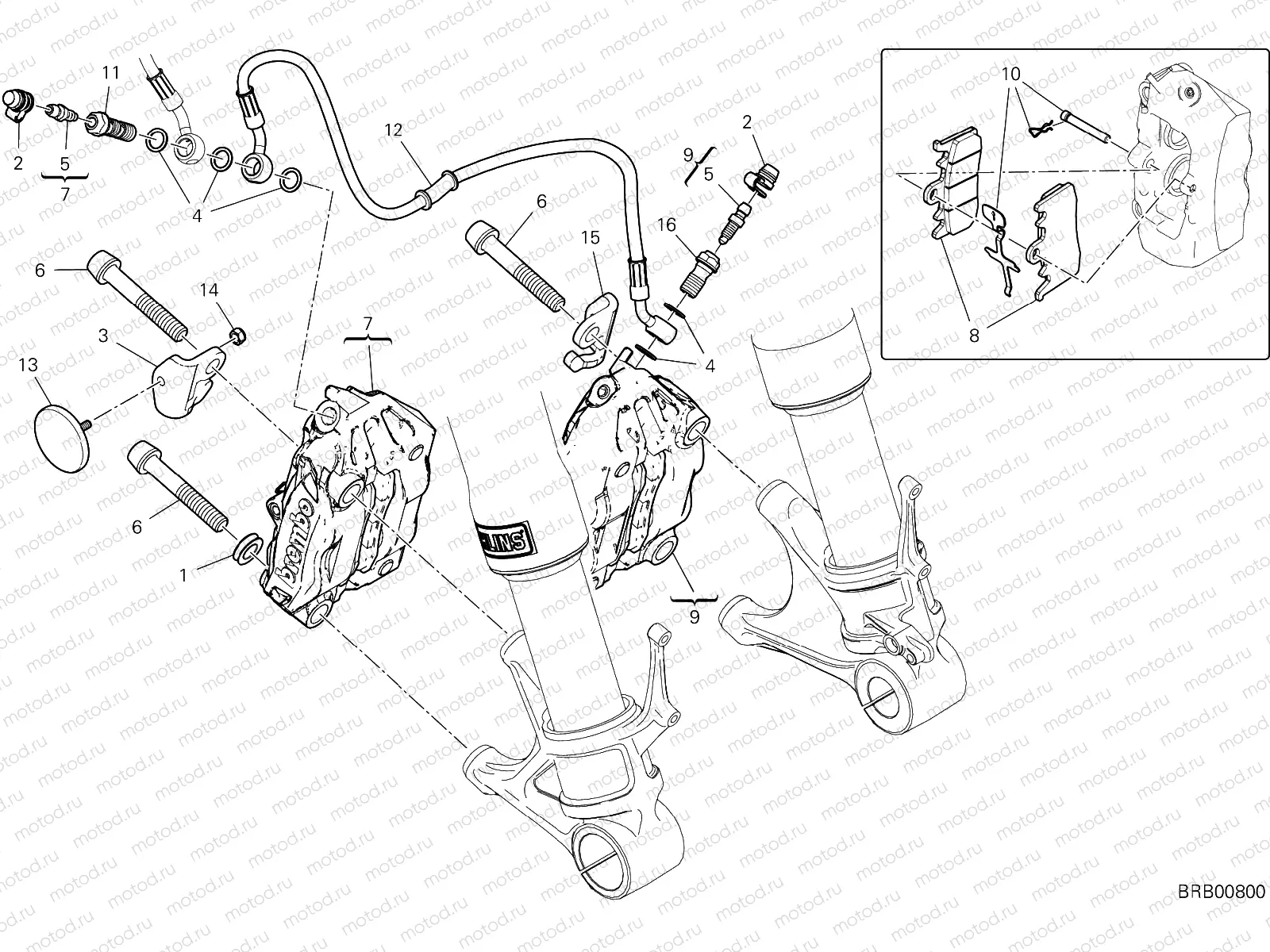 FRONT BRAKE SYSTEM