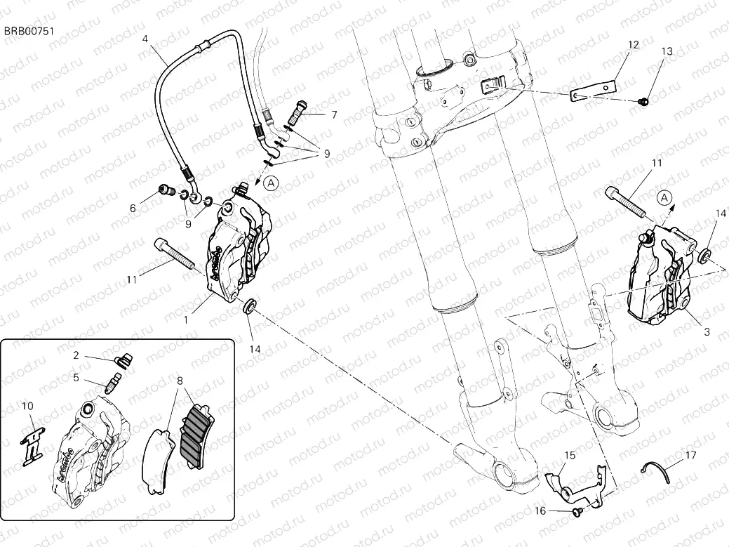 Front Brake System