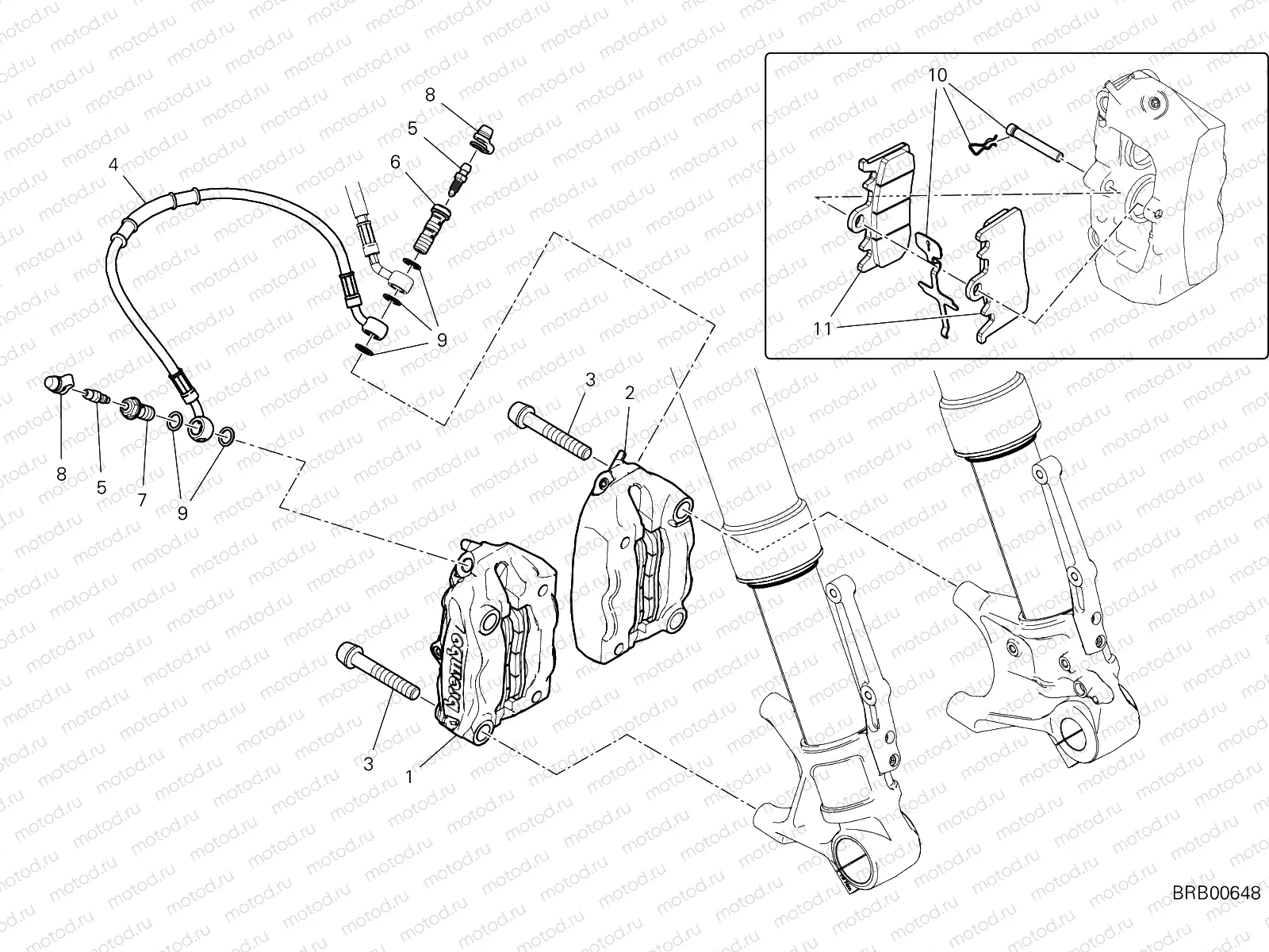 FRONT BRAKE SYSTEM