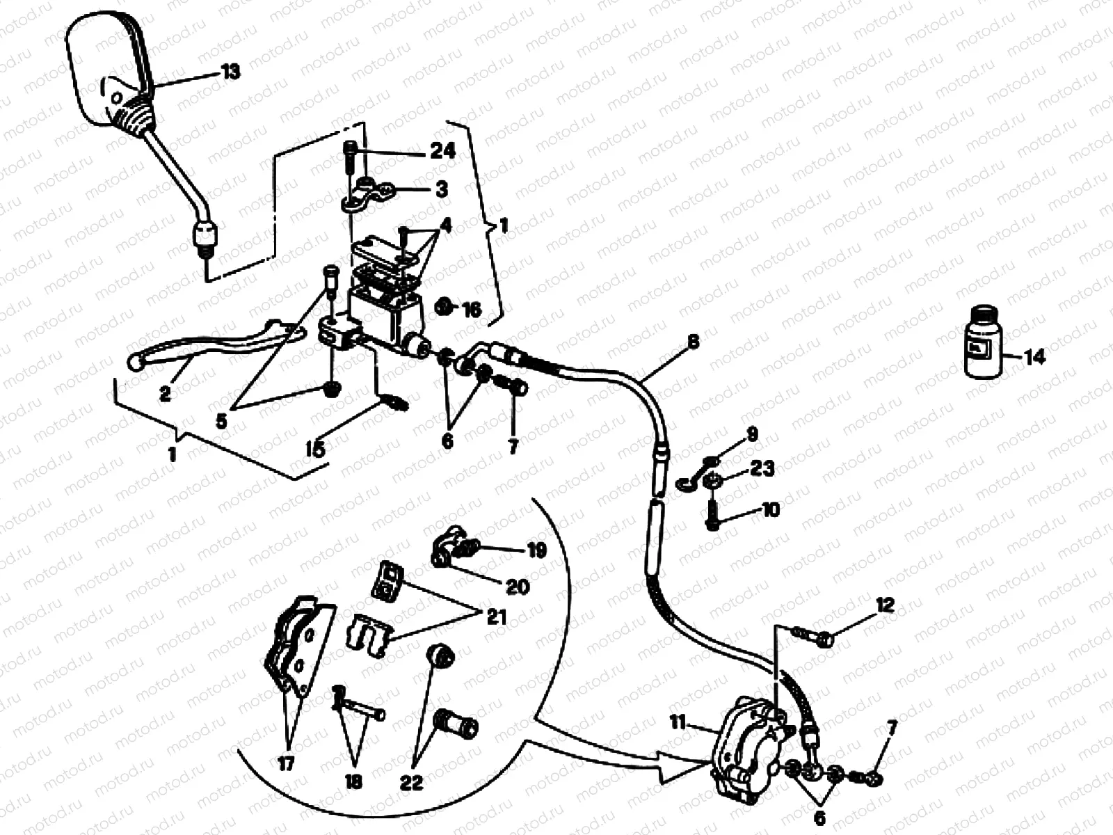 FRONT BRAKE SYSTEM