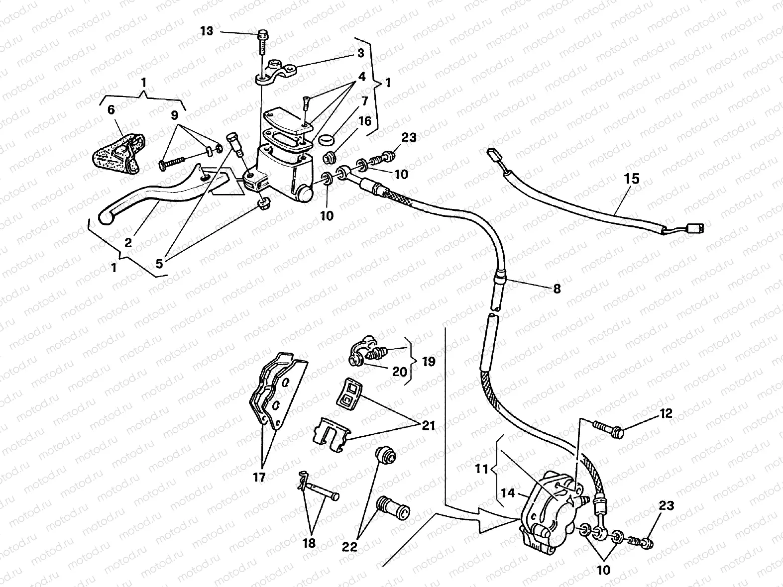 FRONT BRAKE SYSTEM