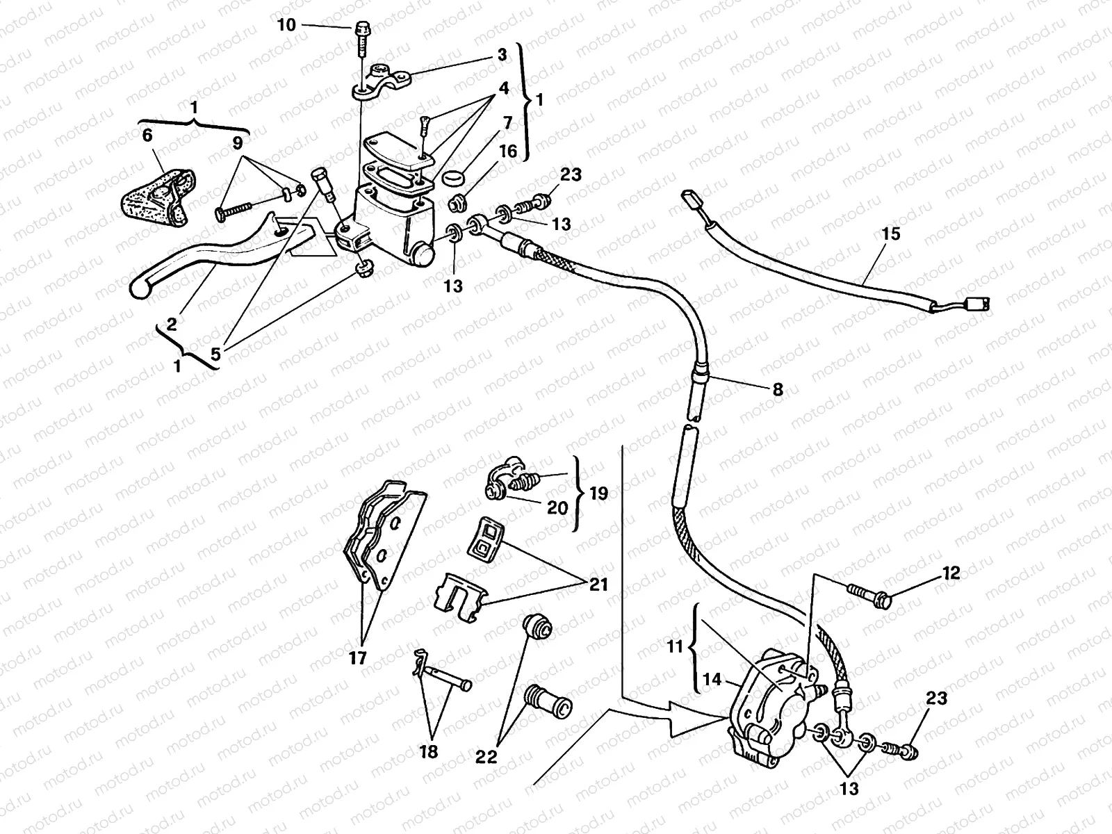 FRONT BRAKE SYSTEM
