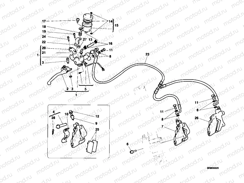 FRONT BRAKE SYSTEM » BRAKING SYSTEM