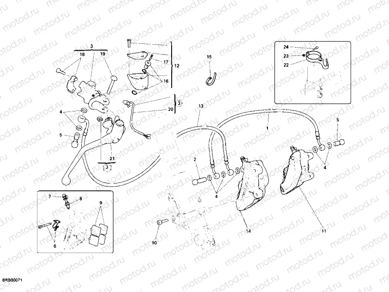 FRONT BRAKE SYSTEM » BRAKING SYSTEM