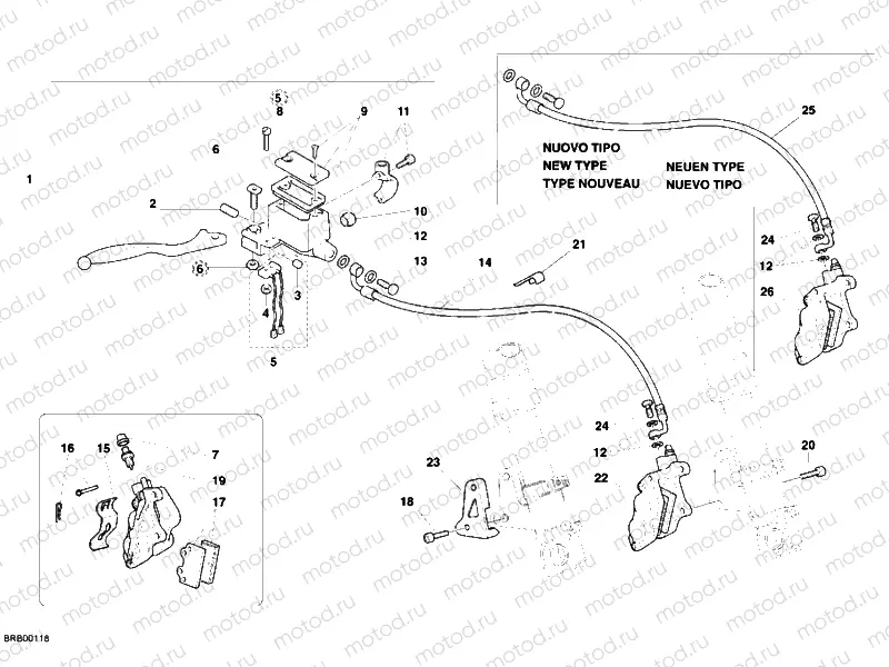 FRONT BRAKE SYSTEM » BRAKING SYSTEM