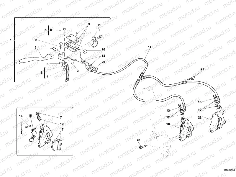 FRONT BRAKE SYSTEM » BRAKING SYSTEM