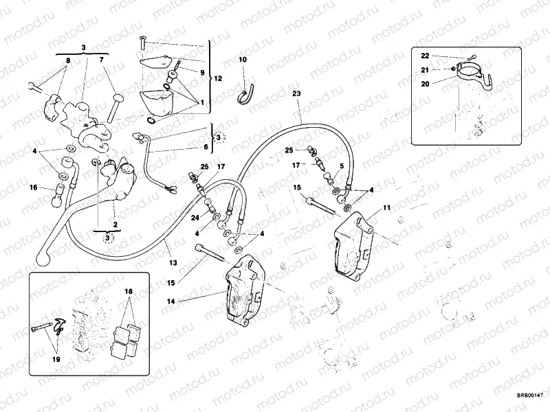 FRONT BRAKE SYSTEM » BRAKING SYSTEM