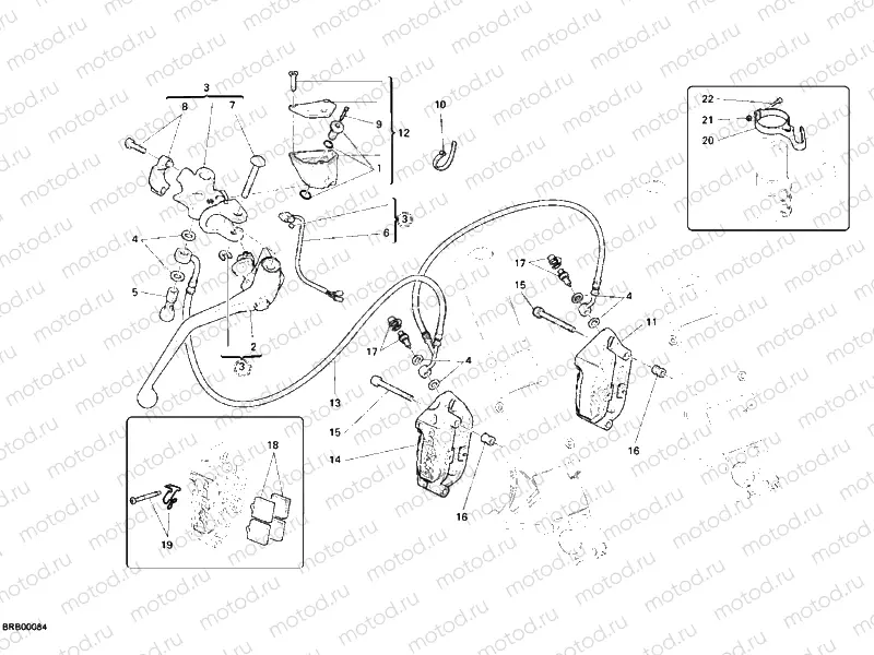 FRONT BRAKE SYSTEM » BRAKING SYSTEM