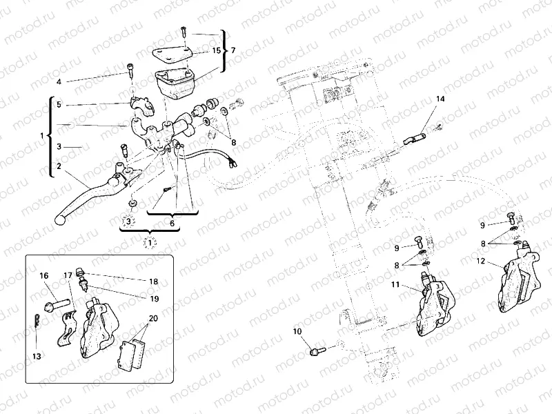 FRONT BRAKE SYSTEM » BRAKING SYSTEM