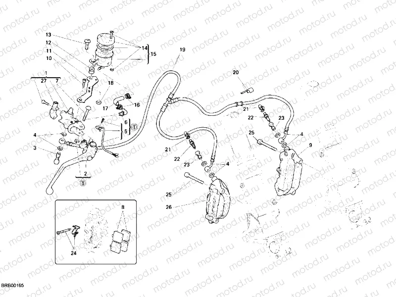 FRONT BRAKE SYSTEM » BRAKING SYSTEM