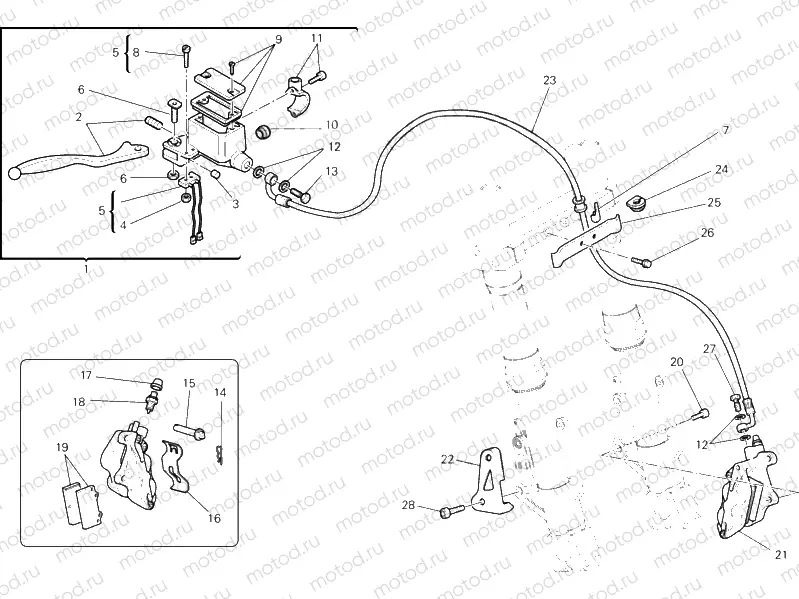 FRONT BRAKE SYSTEM » BRAKING SYSTEM