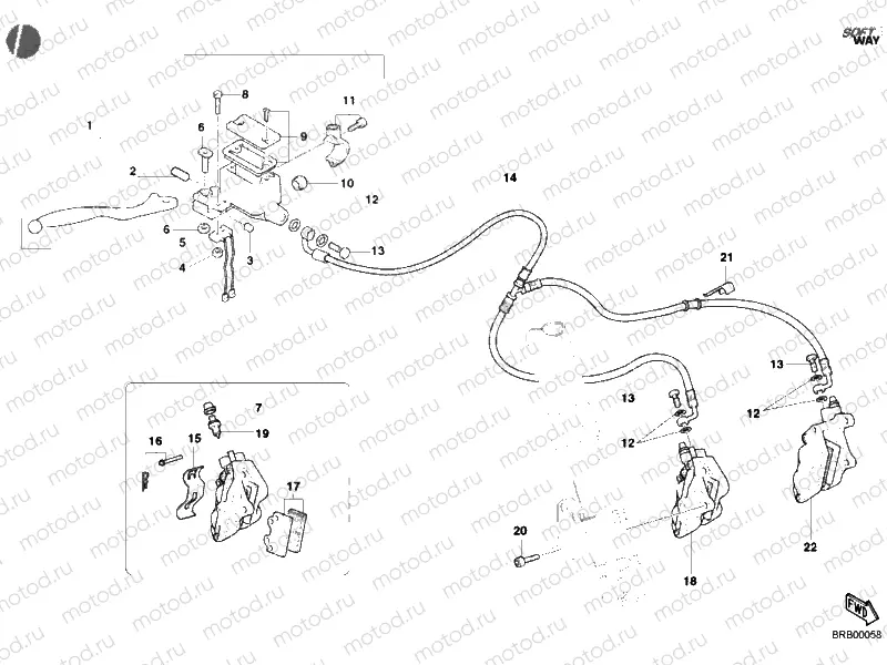 FRONT BRAKE SYSTEM » BRAKING SYSTEM
