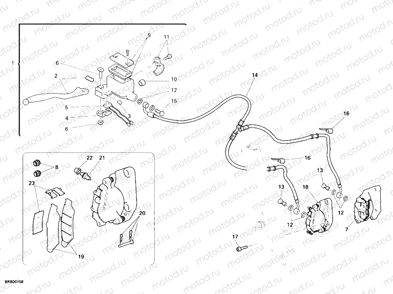 FRONT BRAKE SYSTEM » BRAKING SYSTEM