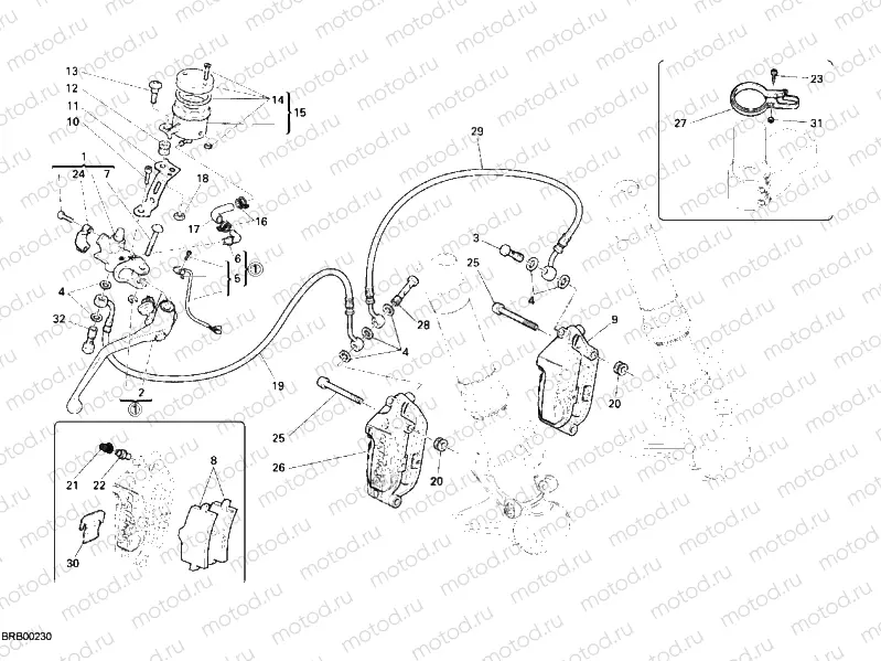 FRONT BRAKE SYSTEM » BRAKING SYSTEM