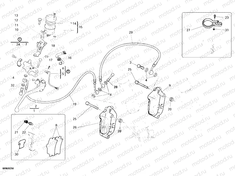 FRONT BRAKE SYSTEM » BRAKING SYSTEM