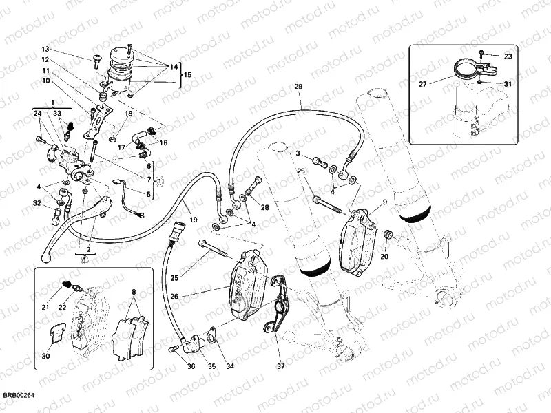 FRONT BRAKE SYSTEM » BRAKING SYSTEM