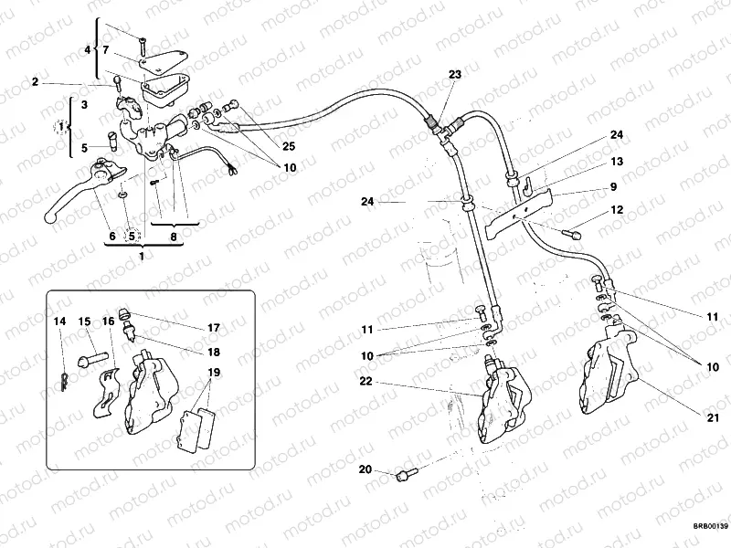 FRONT BRAKE SYSTEM » BRAKING SYSTEM