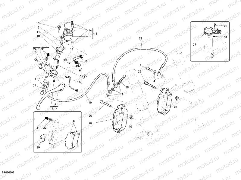 FRONT BRAKE SYSTEM » BRAKING SYSTEM