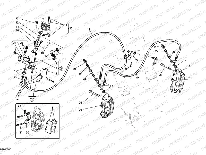 FRONT BRAKE SYSTEM » BRAKING SYSTEM