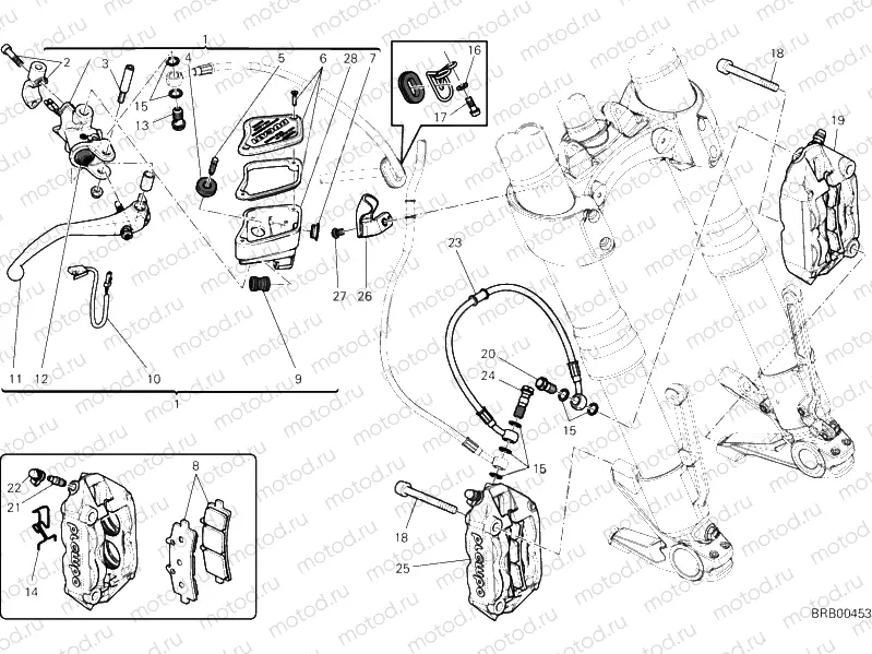 FRONT BRAKE SYSTEM » BRAKING SYSTEM
