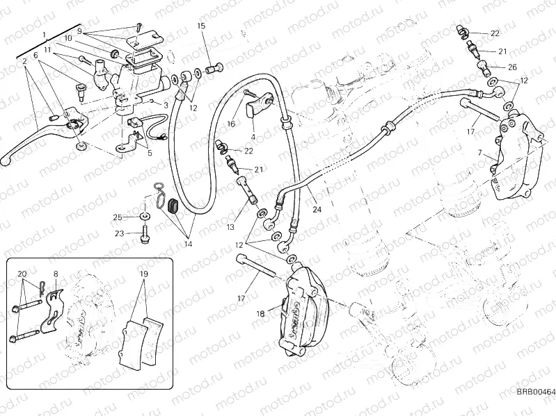 FRONT BRAKE SYSTEM » BRAKING SYSTEM