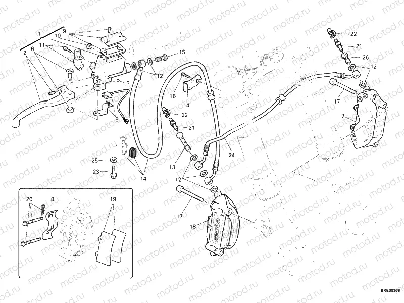 FRONT BRAKE SYSTEM » BRAKING SYSTEM