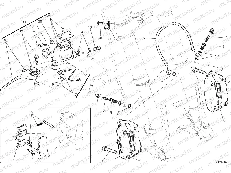 FRONT BRAKE SYSTEM » BRAKING SYSTEM