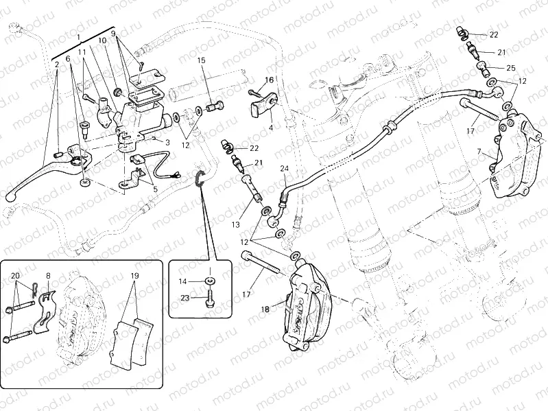 FRONT BRAKE SYSTEM » BRAKING SYSTEM