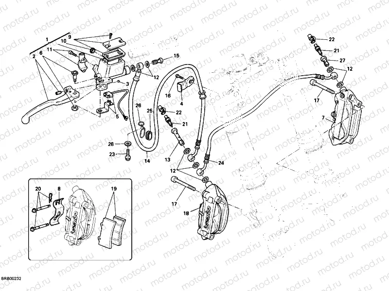 FRONT BRAKE SYSTEM » BRAKING SYSTEM