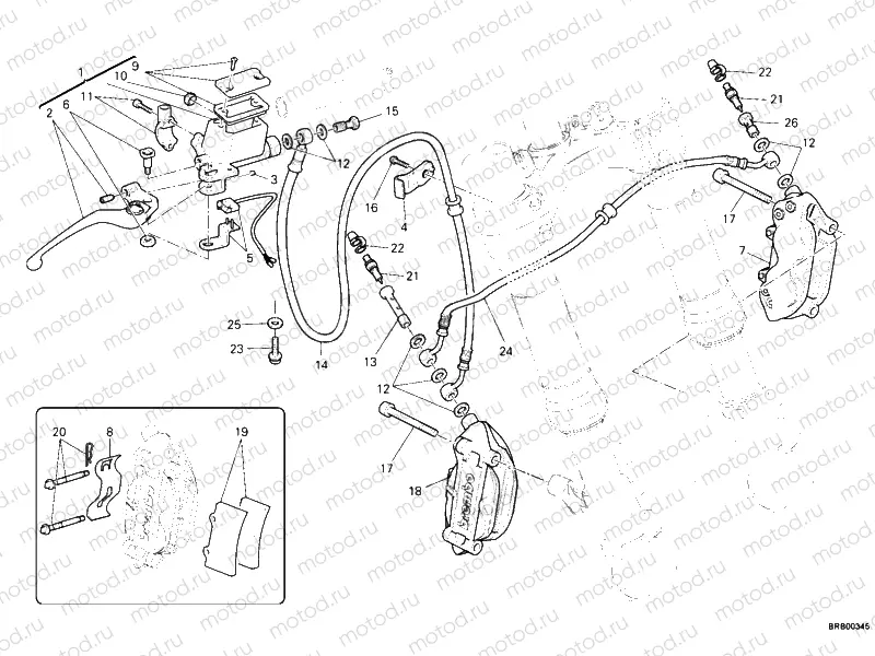 FRONT BRAKE SYSTEM » BRAKING SYSTEM