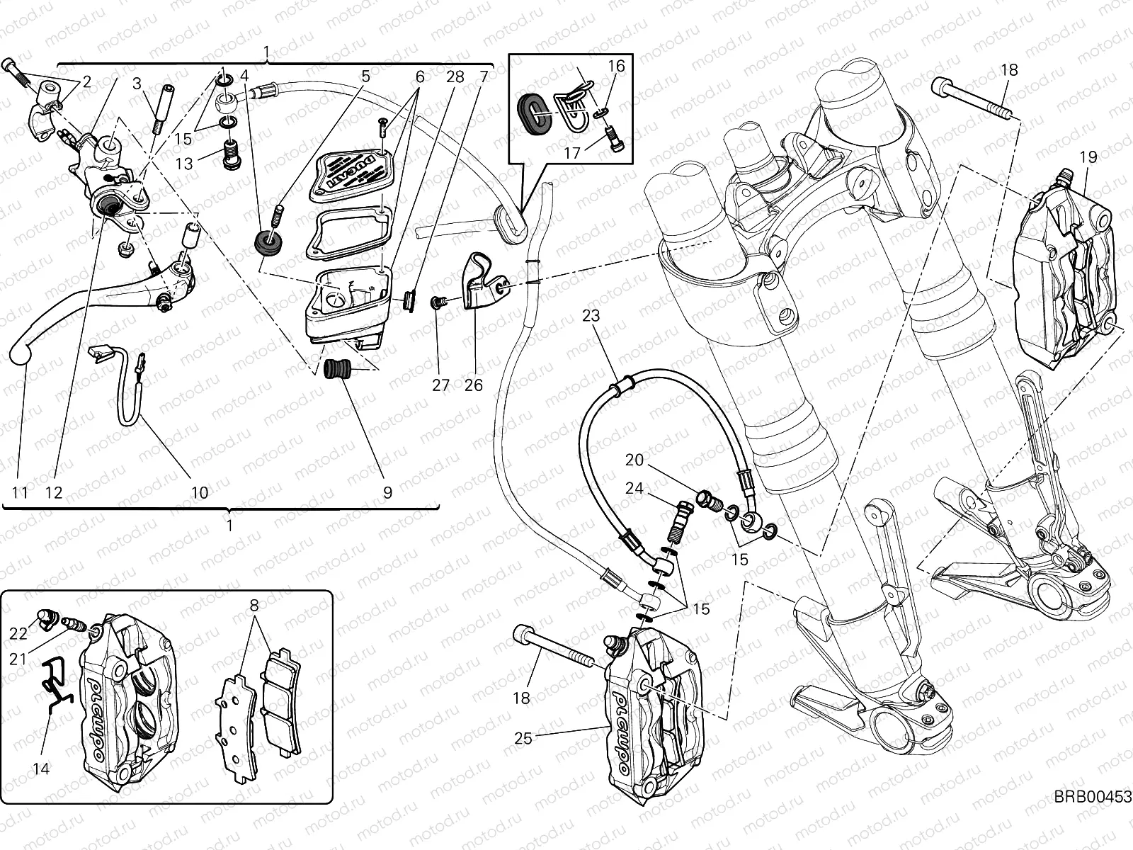 FRONT BRAKE SYSTEM [MOD:DVLC]